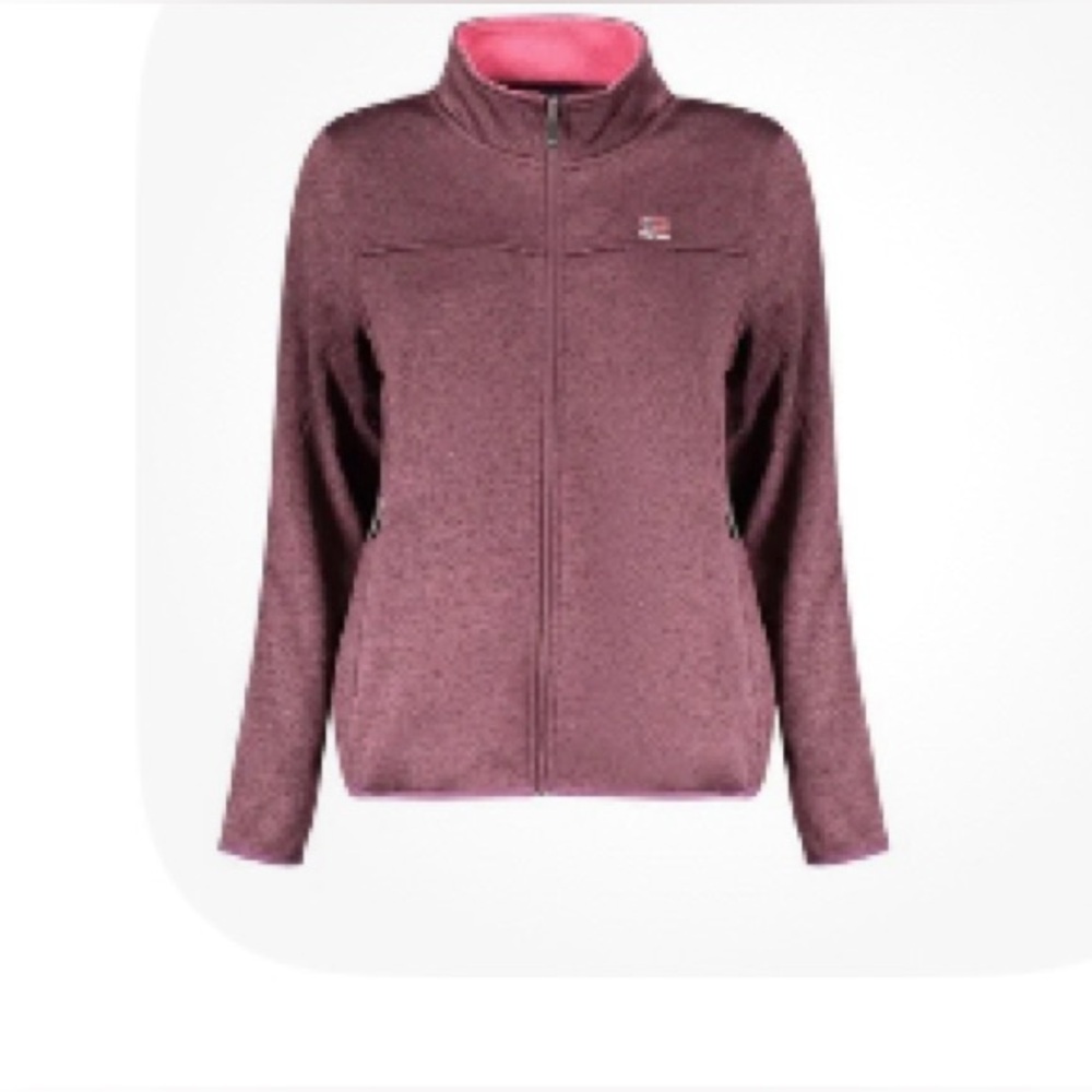 Purple Full-Zip Jacket